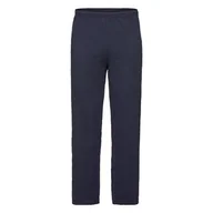 Spodnie męskie - Spodnie dresowe męskie Lightweight Open Leg Jog Pants Fruit of the Loom - Ciemnogranatowy XL - miniaturka - grafika 1
