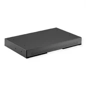 Przyborniki na biurko - ROLINE 17030114 półka na dokumenty Metal Czarny - miniaturka - grafika 1