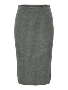 ONLY Spódnica ołówkowa Emma 15233600 Szary Slim Fit - Spódnice - miniaturka - grafika 1