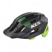 Kaski rowerowe - Kask KELLYS KLS SHARP 3D fit, magnetyczne zapięcie, L/XL 58-61cm, zielony /green/ - miniaturka - grafika 1
