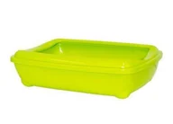Kuwety dla kotów - Yarro Moderna Kuweta owalna z ramką mała 42cm kiwi [Y3600] 13426 - miniaturka - grafika 1