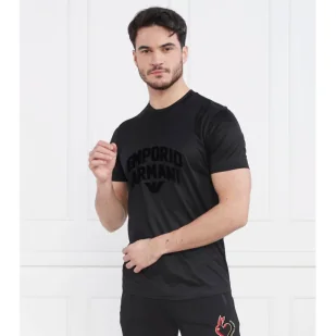 Emporio Armani T-shirt | Slim Fit - Koszulki męskie - miniaturka - grafika 1
