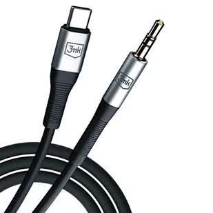 3MK Kabel AUX USB-C - Jack 3,5 mm 1m - Kable - miniaturka - grafika 2