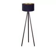 Lampy stojące - Brilagi - Lampa podłogowa VELVET 1xE27/60W/230V brązowy/niebieski - miniaturka - grafika 1