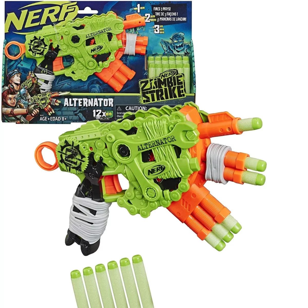 Hasbro E6187 Wyrzutnia Nerf Zombie Strike Alternator E6187