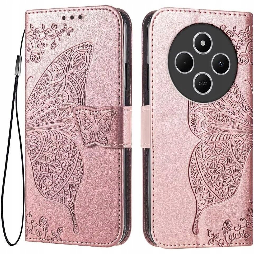 Etui Z Klapką Do Xiaomi Redmi 14C Case Obudowa Futerał Eko Skóra Portfel