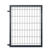 Ogrodzenia - Furtka Modus 100x120 cm lewa antracytowa Naterial - miniaturka - grafika 1