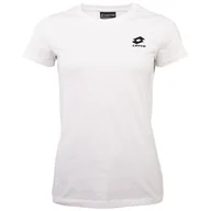 Koszulki i topy damskie - Lotto 1124012 Damska koszulka, Slim Fit Damska koszulka Bright White S - miniaturka - grafika 1