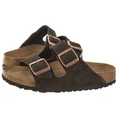 Klapki i japonki damskie - Klapki Arizona BS Soft Footbed Mocha 0951313 (BK180-d) Birkenstock - miniaturka - grafika 1