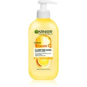 Żele do mycia twarzy - Garnier Skin Naturals Vitamin C Żel oczyszczający Witamina Cg i Cytrus do skóry matowej i zmęczonej 200ml - miniaturka - grafika 1