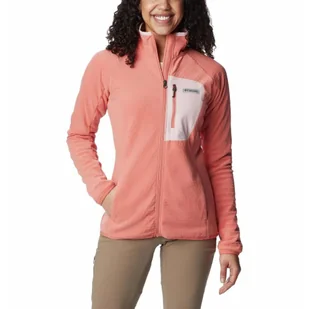 Bluza techniczna damska Columbia W Outdoor Tracks Full Zip - Odzież trekkingowa damska - miniaturka - grafika 1