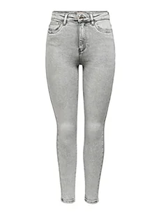 ONLY Dżinsy damskie skinny fit ONLMila Life HW Ankle, Jasnoszary denim, 25W / 32L - Spodnie damskie - miniaturka - grafika 1