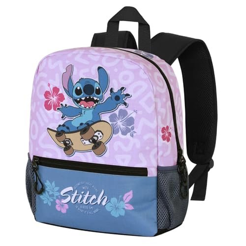 Disney Lilo and Stitch Skate-Sweet plecak, liliowy, 26 x 33 cm, pojemność 9,5 l, Liliowy Lilo i Stitch, Jeden rozmiar, Słodki plecak
