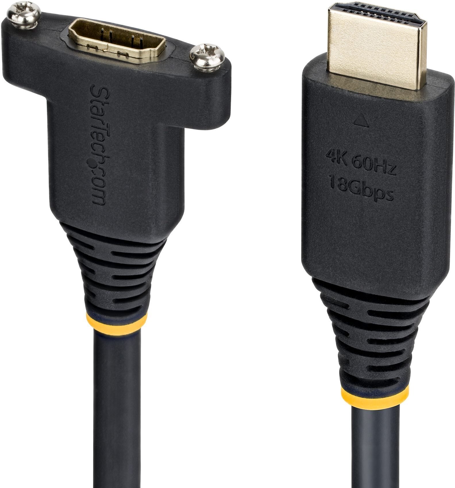 Kabel StarTech 1.8M HDMI 2.0 Cable M-F panel HDMI2PNLFM-180CM