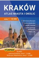 Atlasy i mapy - Przewodnik Kraków atlas miasta i okolic - praca zbiorowa - miniaturka - grafika 1