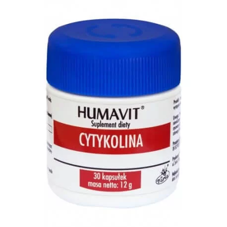 VARIA SP. Z O.O. HUMAVIT Cytykolina 30 kapsułek 3184241