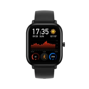 Amazfit GTS Czarny (W1914OV2N) - Smartwatch - miniaturka - grafika 1
