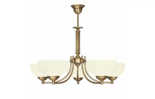 Klasyczny żyrandol mosiężny V-S5A - Lampy sufitowe Klasyczny żyrandol mosiężny V-S5A - Lampy sufitowe - miniaturka - grafika 1