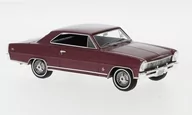 Samochody i pojazdy dla dzieci - Neo Models Chevrolet Nova Ss Hardtop Metallic Dark 1:43 47236 - miniaturka - grafika 1