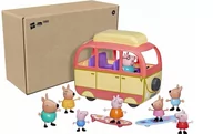Figurki dla dzieci - Kamper Świnka Peppa Wyprawa do Australii F4892 Zestaw + Figurki 8 szt - miniaturka - grafika 1