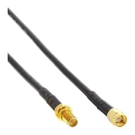 Patchcordy - InLine Kabel WiFi R-SMA R-SMA 1m 40861 - miniaturka - grafika 1
