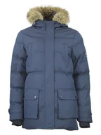Kurtki damskie - Peak Mountain Parka "Anabel" w kolorze granatowym - miniaturka - grafika 1