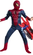 Moda i Uroda OUTLET - Strój Spiderman z wyrzutnią - 122-128 - miniaturka - grafika 1