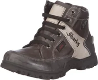 Buty dla chłopców - Capt'n Sharky Matthias 550041 półbuty chłopięce, szary - Szara, smoła, beżowa - 32 EU - miniaturka - grafika 1