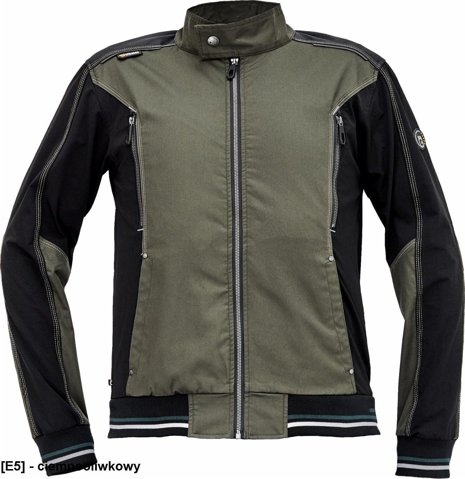 CERVA NEURUM CLASSIC kurtka - męskia kurtka robocza, 4 kieszenie, elastyczna tkanina Trifibetex połączona z TrifibetexPRO, - ciemnooliwkowy 60