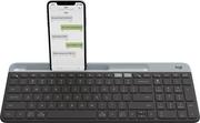 Klawiatury - Logitech K580 Bezprzewodowa Czarna Nordic (920-009274) - miniaturka - grafika 1