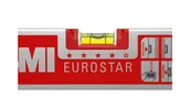 Poziomice, łaty, miary - BMI Poziomica aluminiowa 100cm EUROSTAR 100 17-110-20 - miniaturka - grafika 1