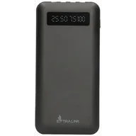 Powerbanki - Extralink Powerbank EXTRALINK EPB-083 10000 mAh Czarny - miniaturka - grafika 1
