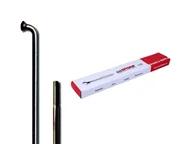 Części rowerowe - CNSPOKE Szprychy STD14 2.0-2.0-2.0 stal nierdzewna 224mm czarne + nyple 144szt 5907558601480 - miniaturka - grafika 1