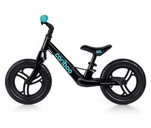 Cariboo, Magnesium Pro, Rowerek biegowy, czarno-miętowy, 2,5kg - Rowerki biegowe - miniaturka - grafika 1