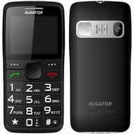 Telefony komórkowe - Aligator A675 Senior (A675BK) czarny - miniaturka - grafika 1