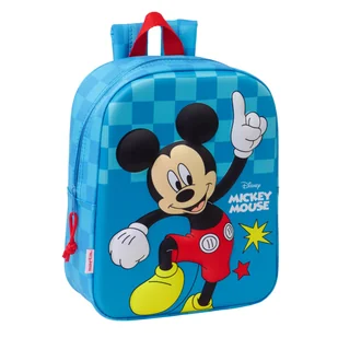 Plecak szkolny Mickey Mouse Clubhouse Niebieski 22 x 27 x 10 cm - Plecaki szkolne i tornistry - miniaturka - grafika 1