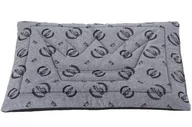 Legowiska dla psów - Legowisko mata dla psa Welsti jasna szara czarne korony XL 130x90 wigofil - miniaturka - grafika 1