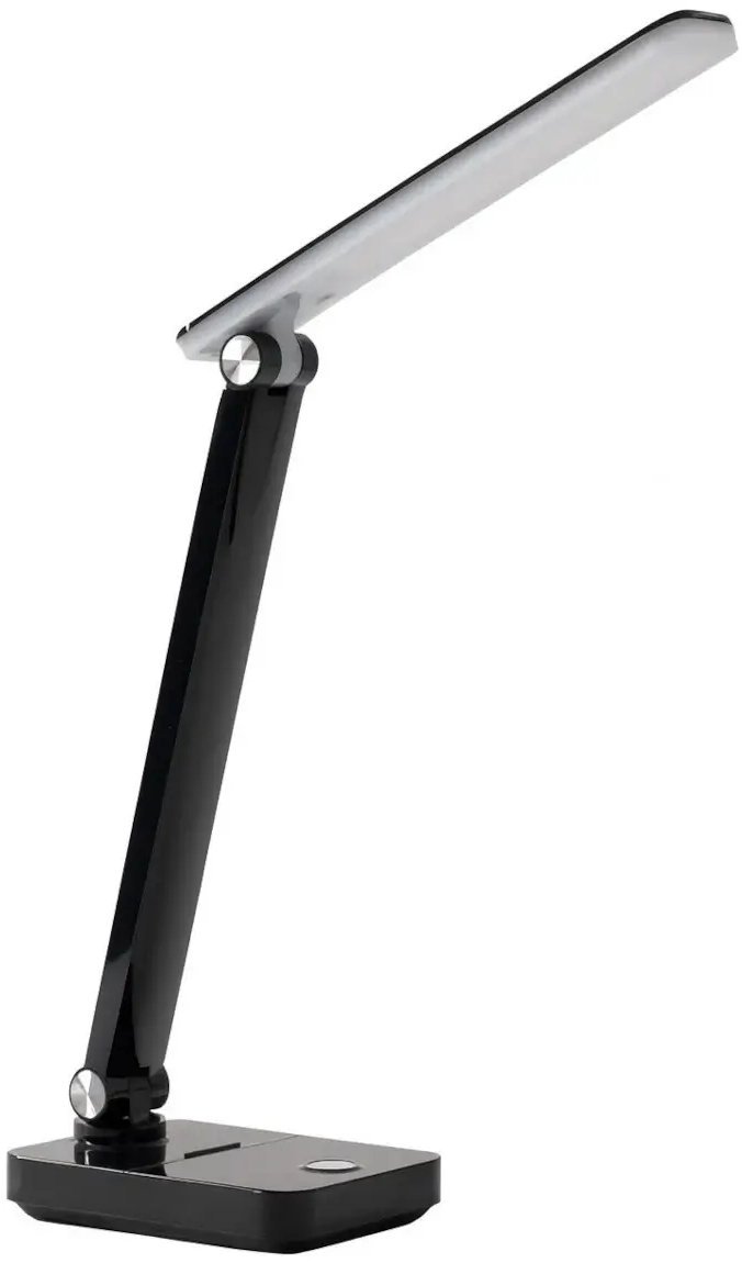 Lampka biurkowa Zumaline Regulowana lampa BIURKOWA 1949-BK LED 8W CCT dotykowa czarna