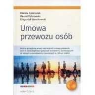 Prawo - Ambożuk Dorota, Dąbrowski Daniel, Wesołowski Krzys Umowa przewozu osób - miniaturka - grafika 1