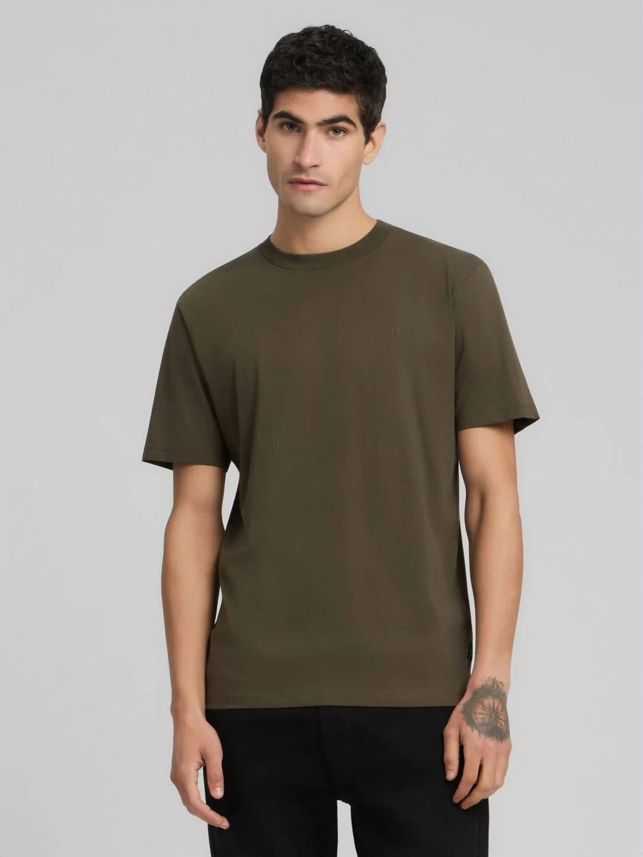 t-shirt uomo replay m3097.000.2660 759 mud green