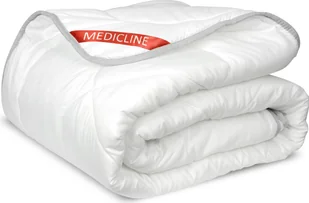 Kołdra Medicline Kołdra całoroczna Koc do spania 200x220cm Biały - Kołdry - miniaturka - grafika 1