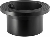 Łączniki, trójniki, kształtki - Tuleja PEHD kołnierzowa 110, kolor czarny (kanalizacja HDPE) - miniaturka - grafika 1