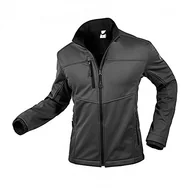 Kurtki męskie - BP 1696-571-56-XS męska kurtka softshell, stójka, zamek błyskawiczny z przodu, 255,00 g/m², 100% poliester, antracyt, XS - miniaturka - grafika 1