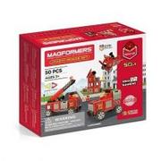 Klocki - Magformers Amazing Rescue Set Zestaw ratunkowy 50 elementów - miniaturka - grafika 1