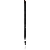 Pędzle do makijażu - NYX Professional Makeup Pro Dual Brow Brush - miniaturka - grafika 1