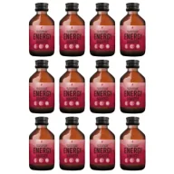 Soki i napoje niegazowane - Premium Rosa Shot Energy booster zestaw 12 x 100 ml - miniaturka - grafika 1