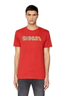 Diesel T-diegor-k52 T-shirt męski, 44 °C - 0 stopni, XXL - Koszulki męskie - miniaturka - grafika 1