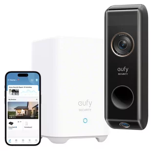 Wideodomofon Eufy Video Doorbell Dual 2K WiFi Battery ze stacją bazową - Akcesoria do monitoringu - miniaturka - grafika 1