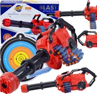 Zabawki militarne - Skleplolki BEZPIECZNA AUTOMATYCZNA WYRZUTNIA KARABIN NA MIĘKKIE POCISKI AKUMULATOR - miniaturka - grafika 1