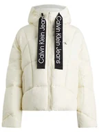 Kurtki damskie - Calvin Klein Kurtka pikowana w kolorze kremowym - miniaturka - grafika 1